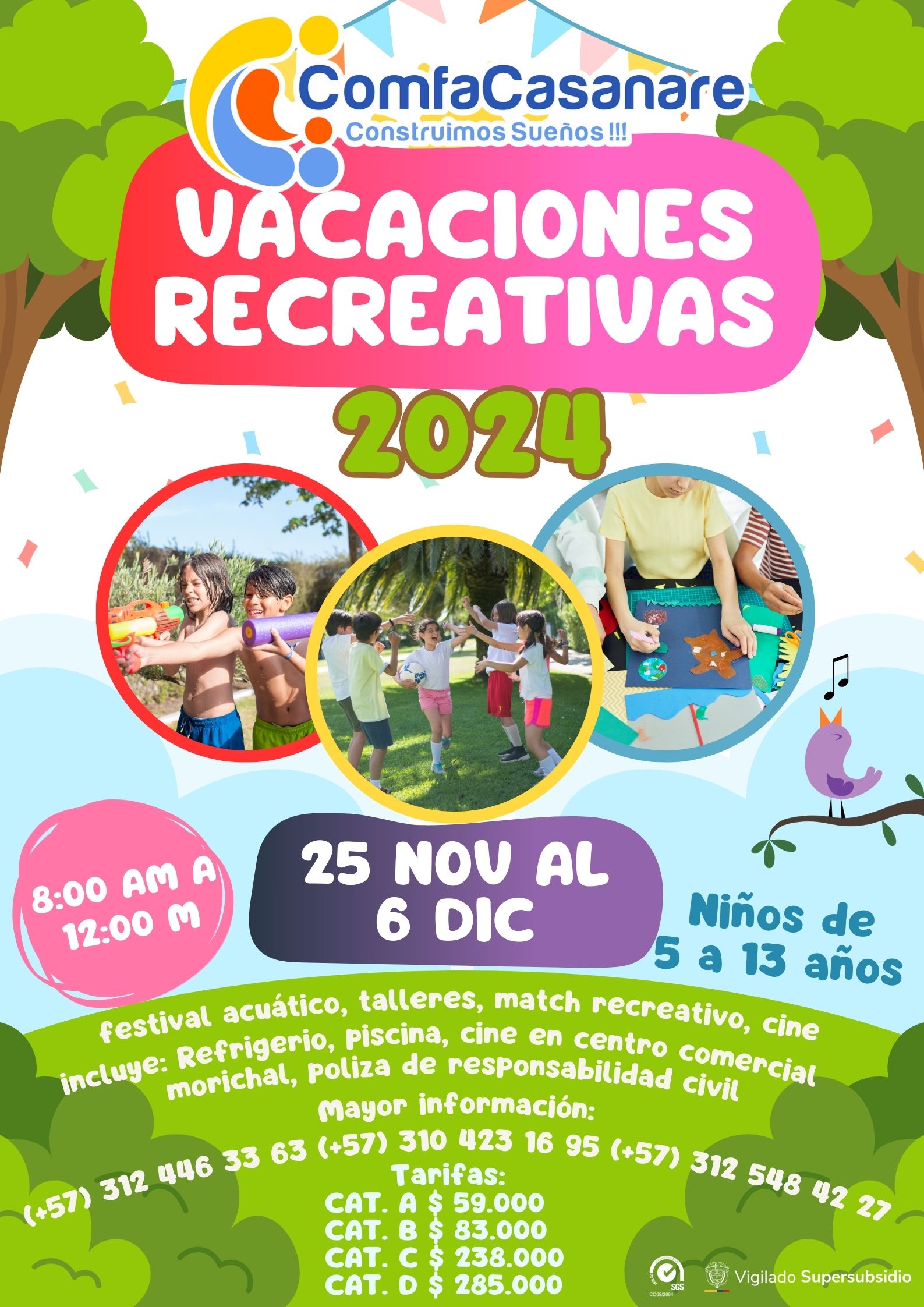 Vacaciones Recreativas