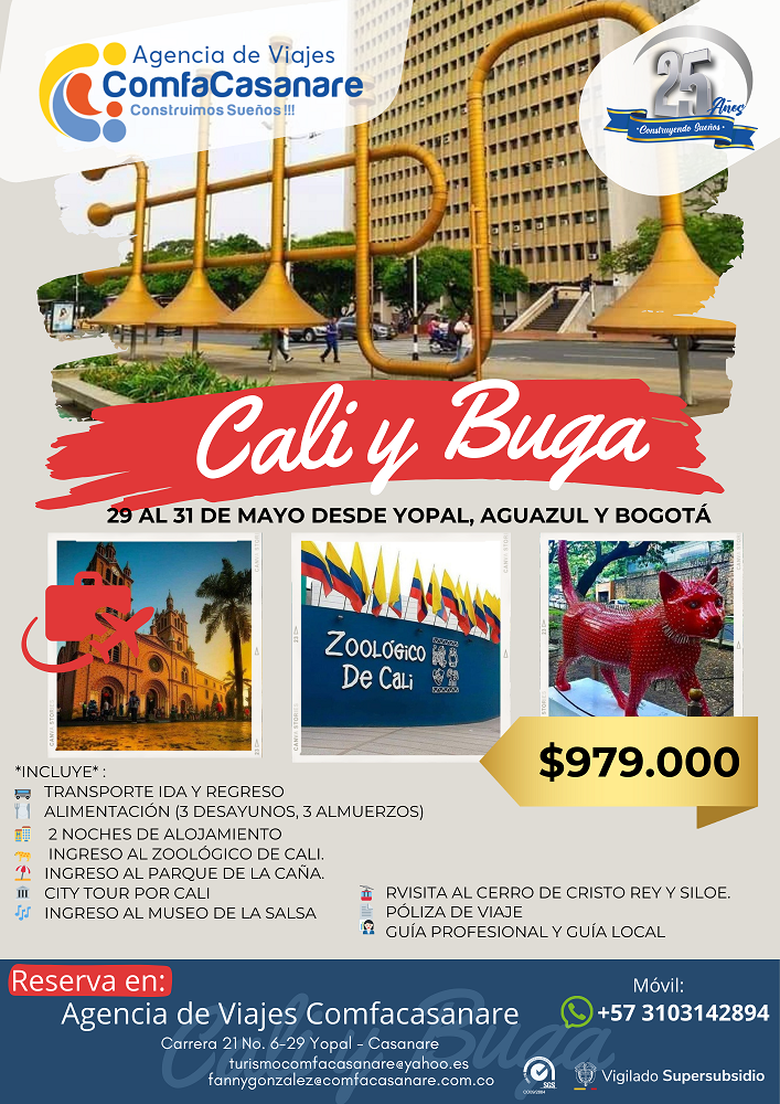Cali y Buga 2026
