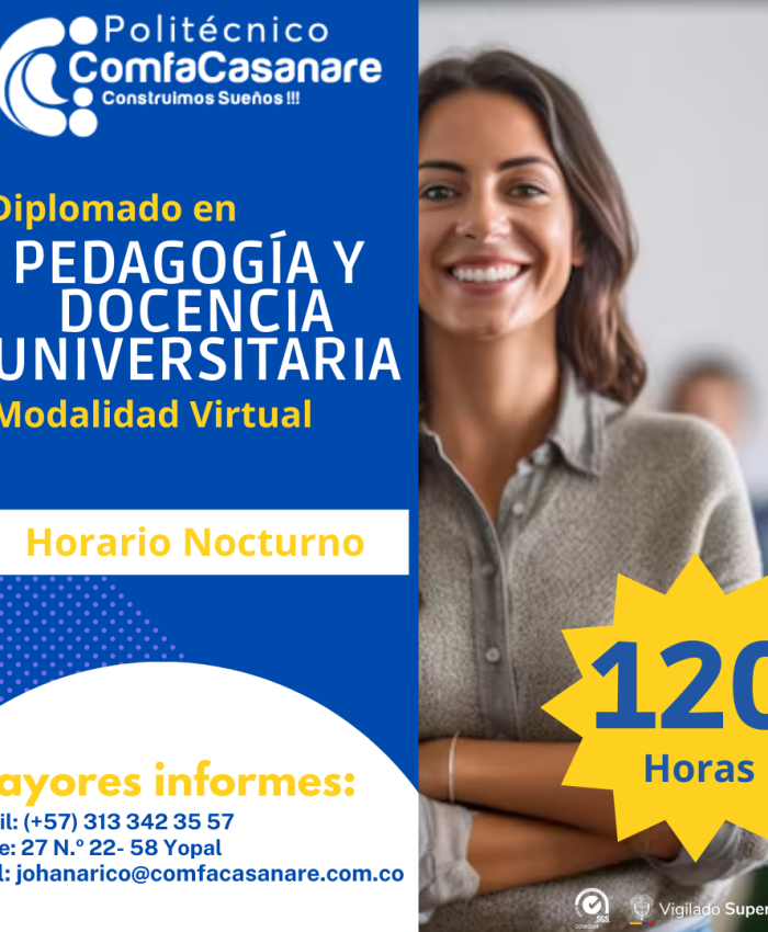 Diplomado en Pedagogía y Docencia Universitaria